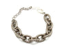 Oval Chain Silver Bracelet